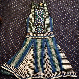 Torn by Ronny Kobo Printed Knit Dress